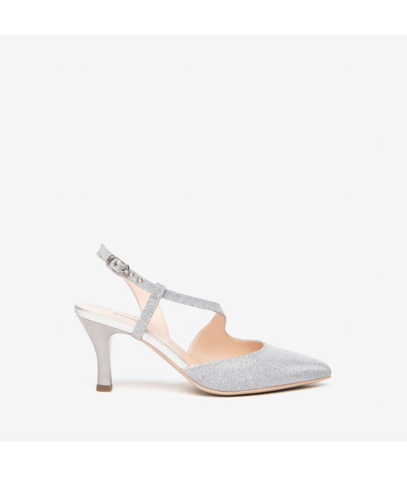 Chanel tacco Donna NeroGiardini Argento