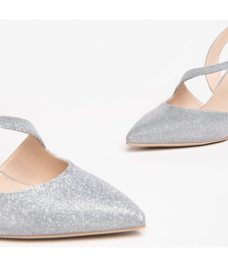 Chanel tacco Donna NeroGiardini Argento