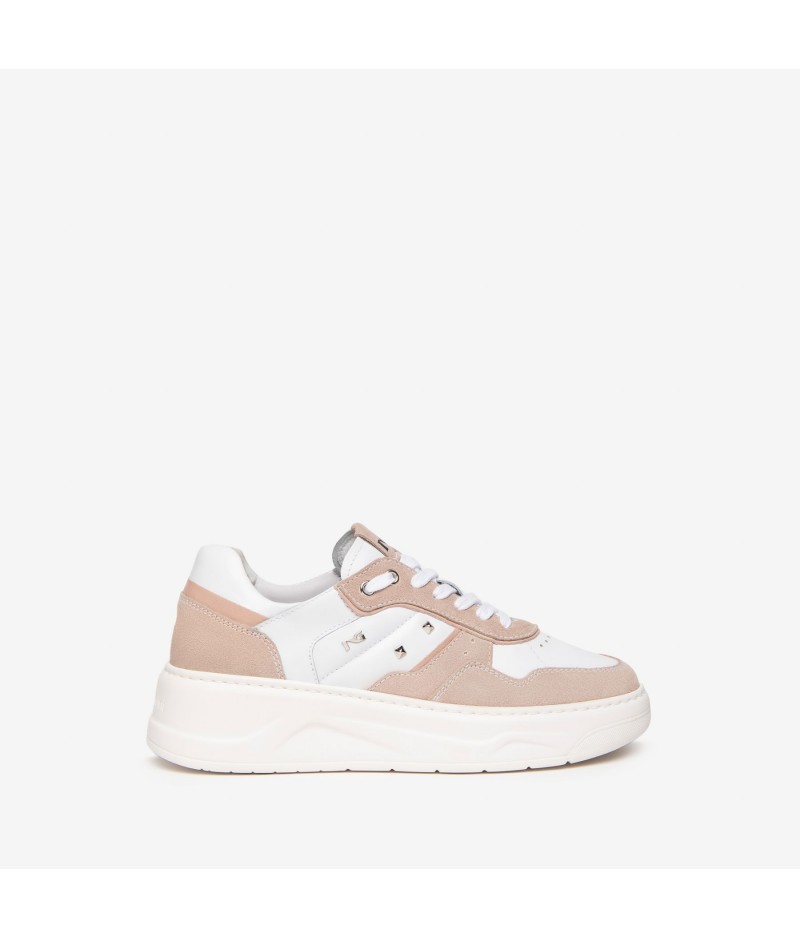 I514170D Sneakers Donna in Pelle e Materiale Tecnico