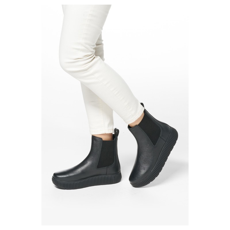 Stivaletti Donna Geox D Giselda - In Camoscio Con Tacco 6.5 Cm, Comodi E Traspiranti - Foto 4